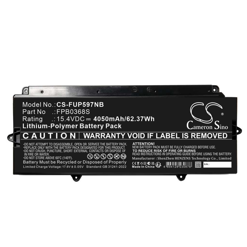 Batería compatible con Fujitsu CS-FUP597NB