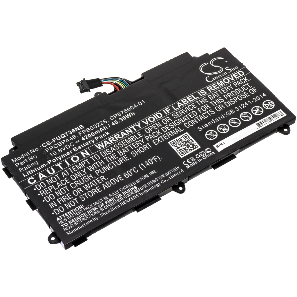Batería para portátil Fujitsu CS-FUQ736NB