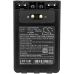 Two-Way Radio Battery YAESU FT-1DR