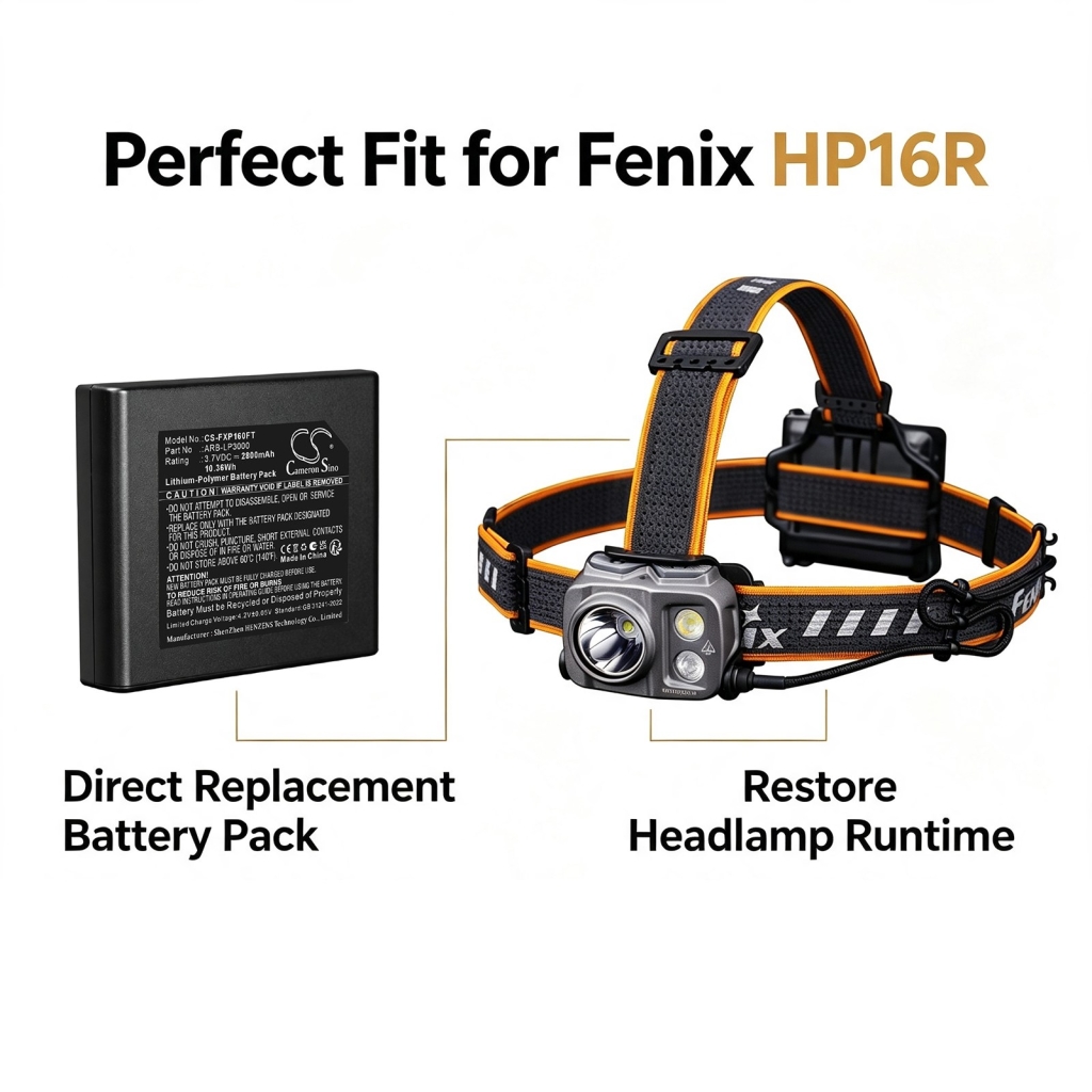Batería compatible con Fenix CS-FXP160FT