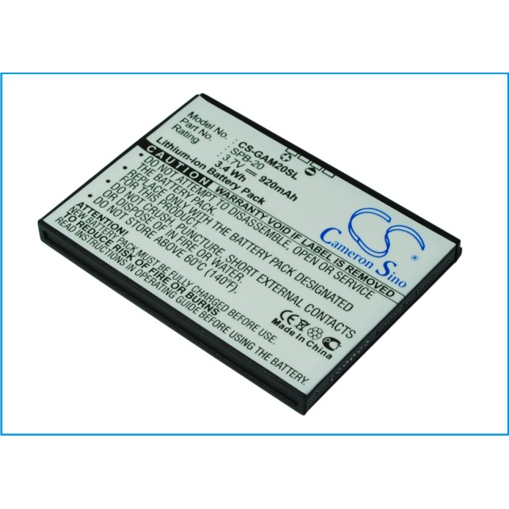 Batería del teléfono móvil Garmin-Asus CS-GAM20SL