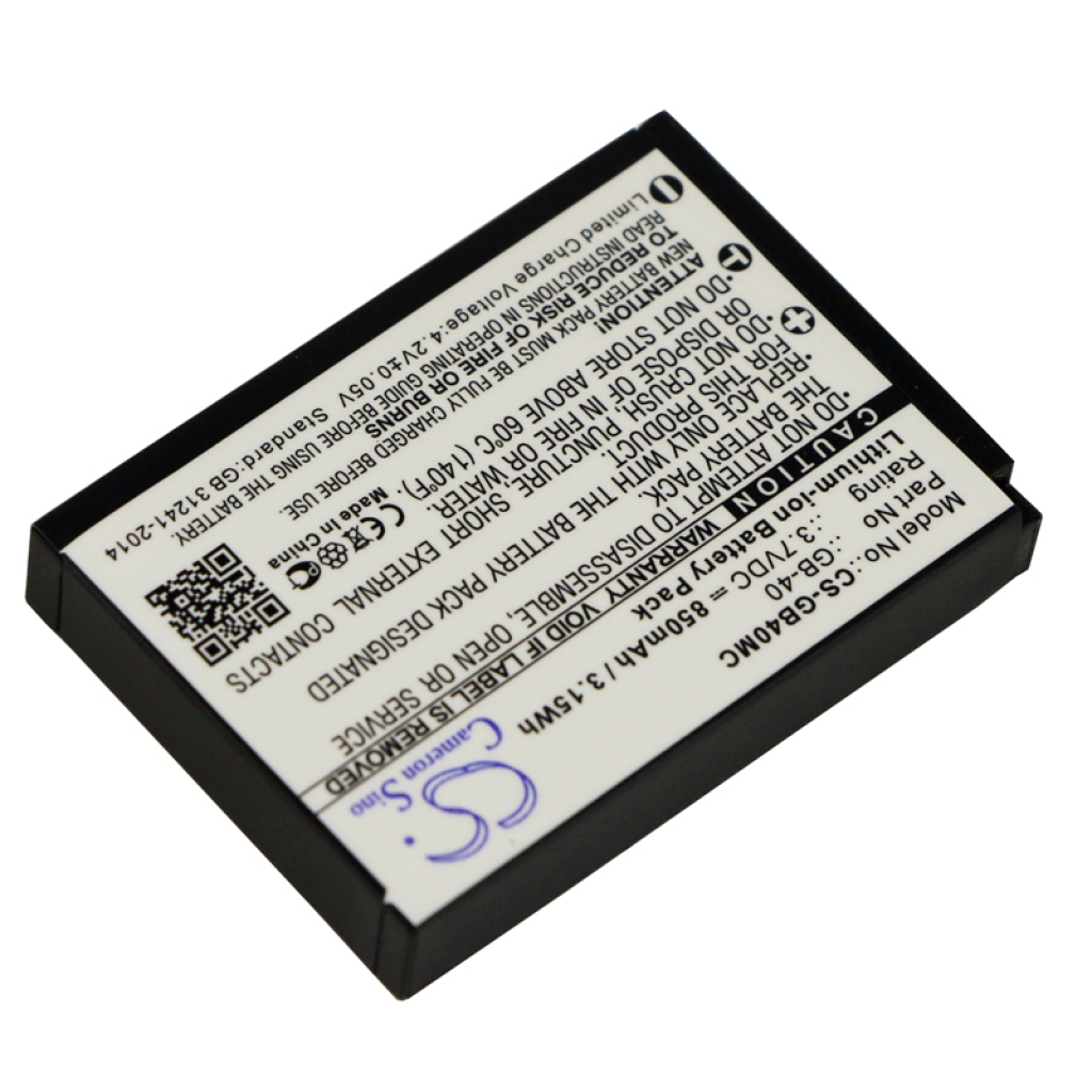 Cameron Sino CS-GB40MC vista trasera, logotipo Cameron Sino