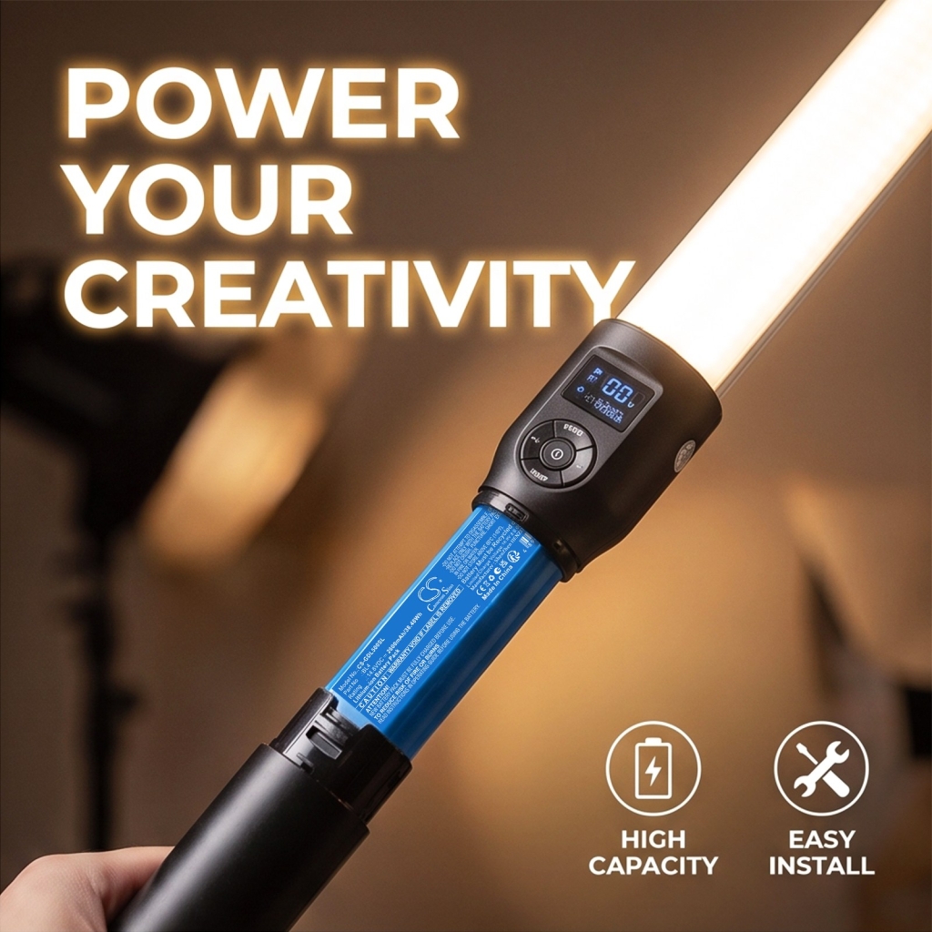Baterías compatible con GODOX LC500 LC500 CS-GDL500SL