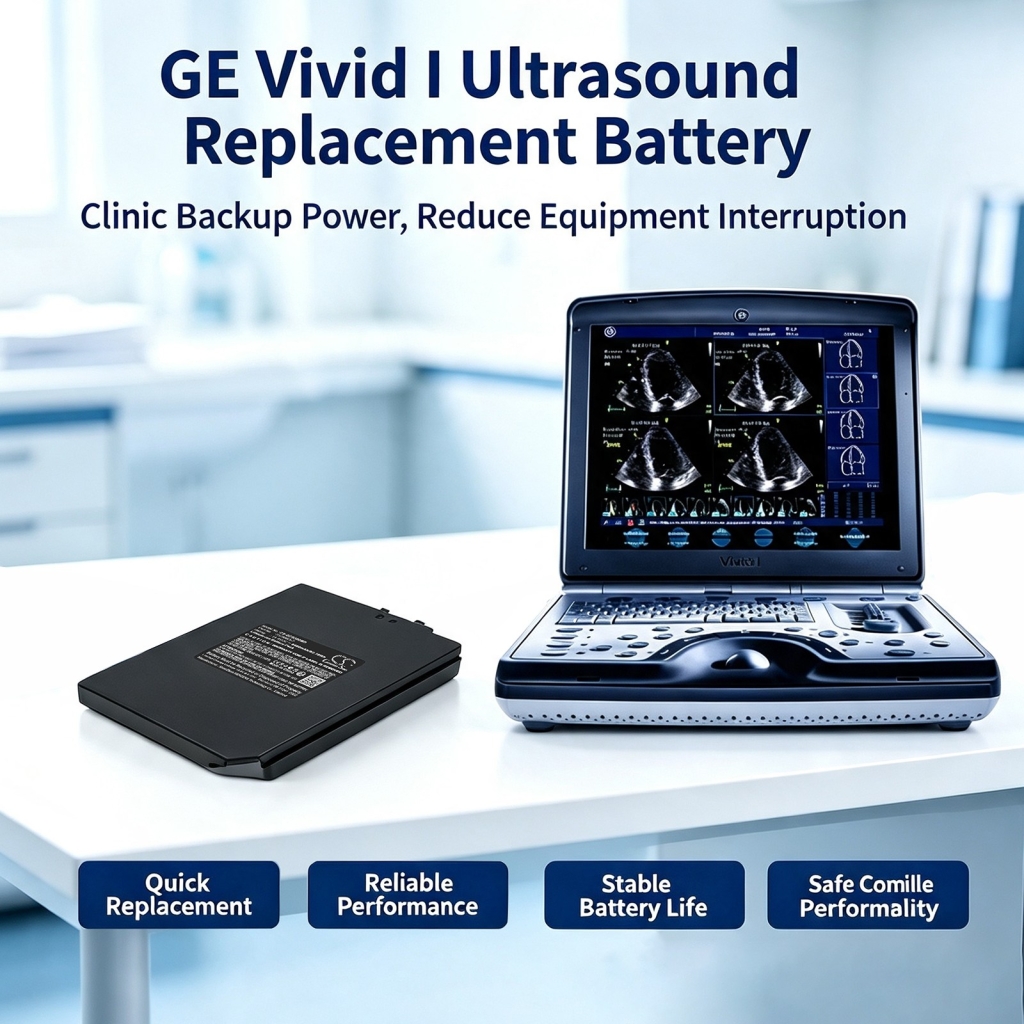 Battery for GE Echographe Voluson I
