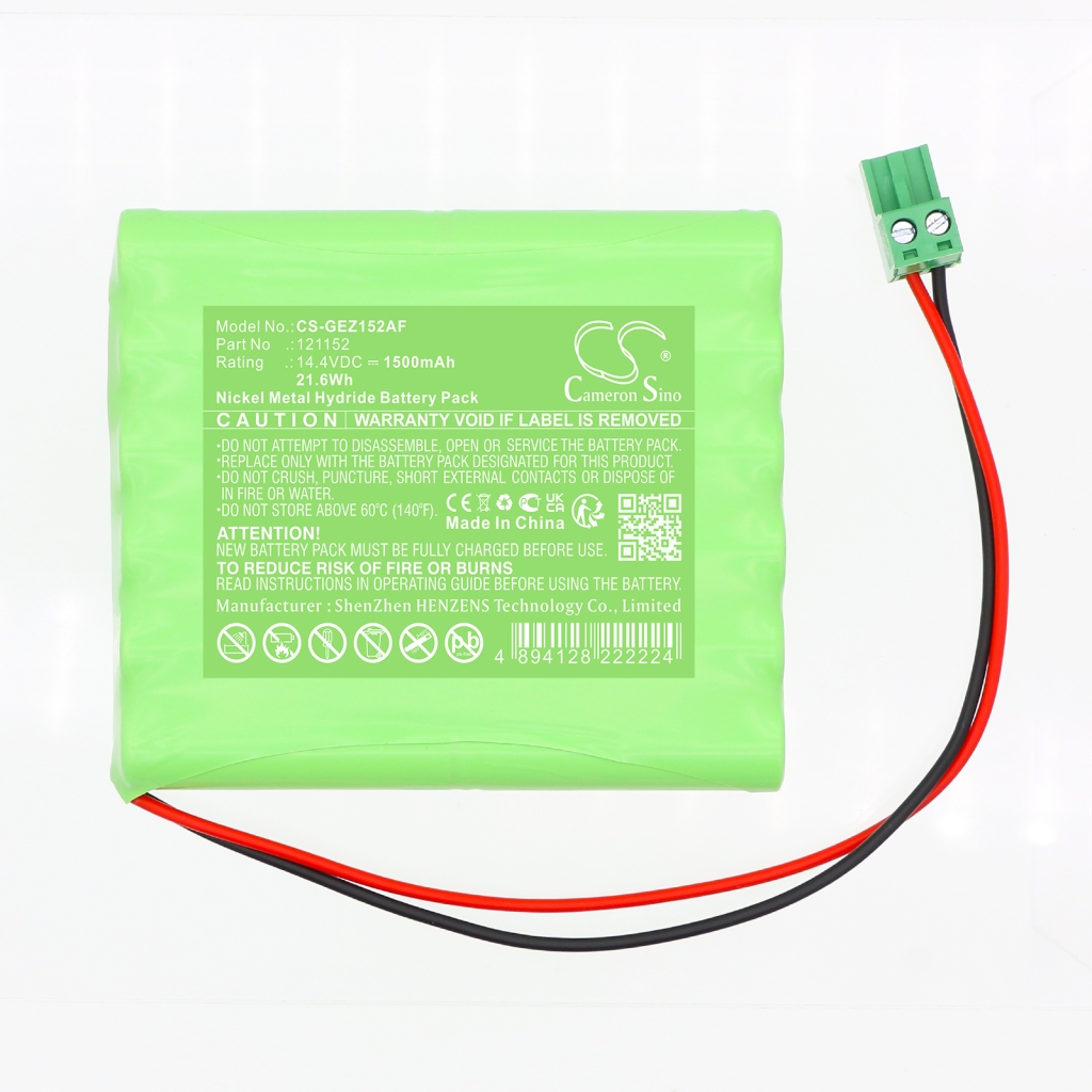Batería de la cámara de seguridad del hogar Geze CS-GEZ152AF