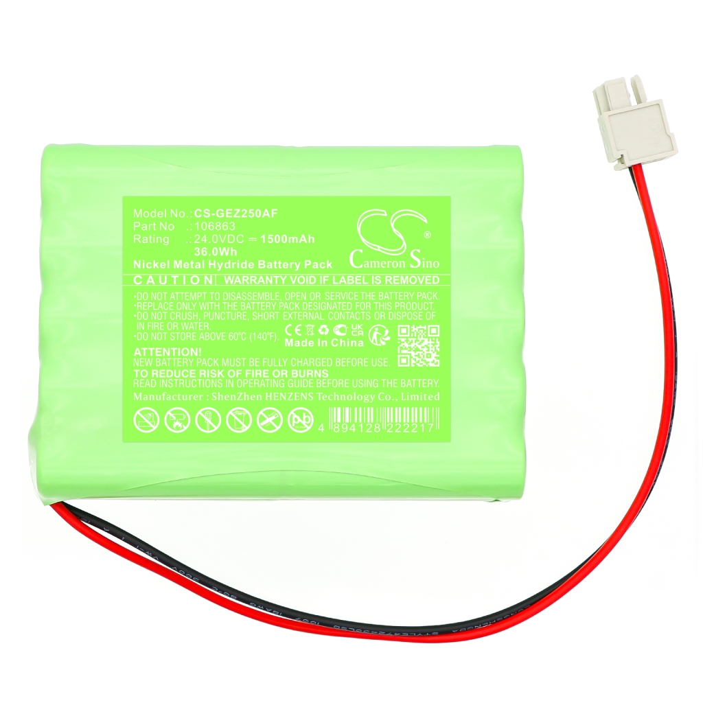 Batería de la cámara de seguridad del hogar Geze CS-GEZ250AF