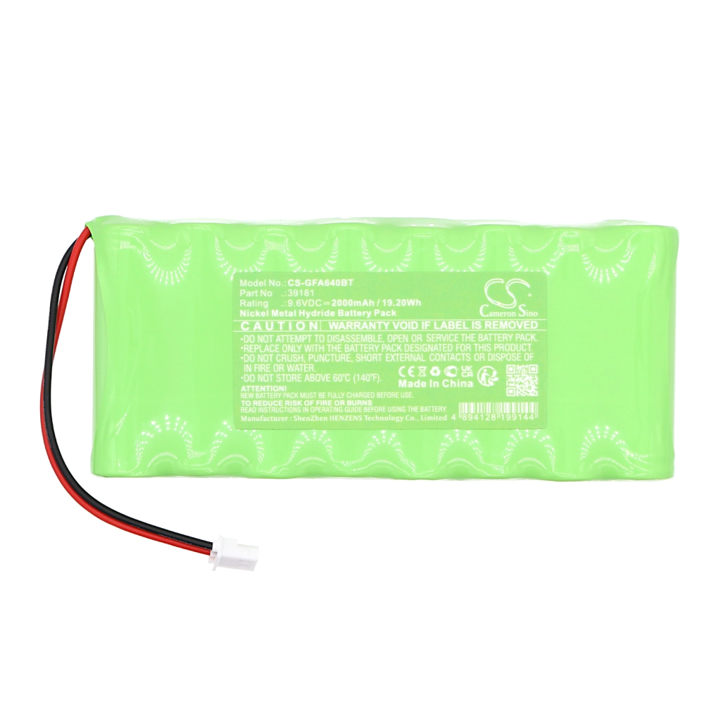 Batería de la cámara de seguridad del hogar Grothe CS-GFA640BT