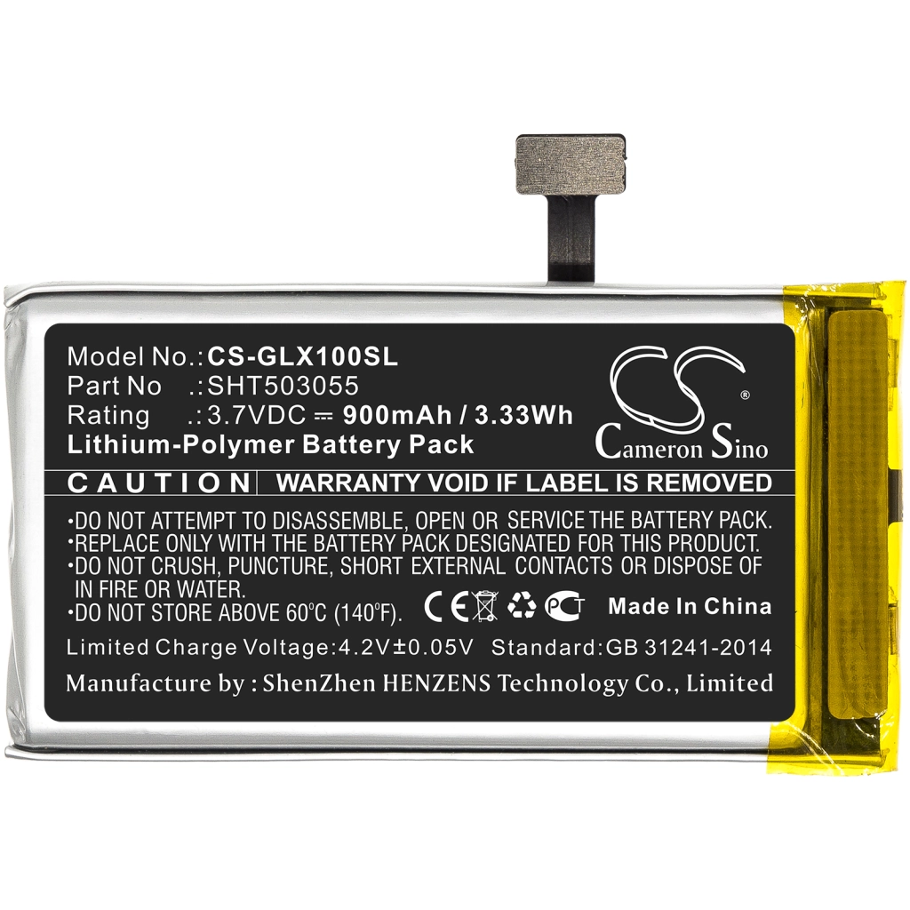 GPS, Navigator Battery Golf Buddy CS-GLX100SL