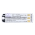 Battery compatible with Garmin