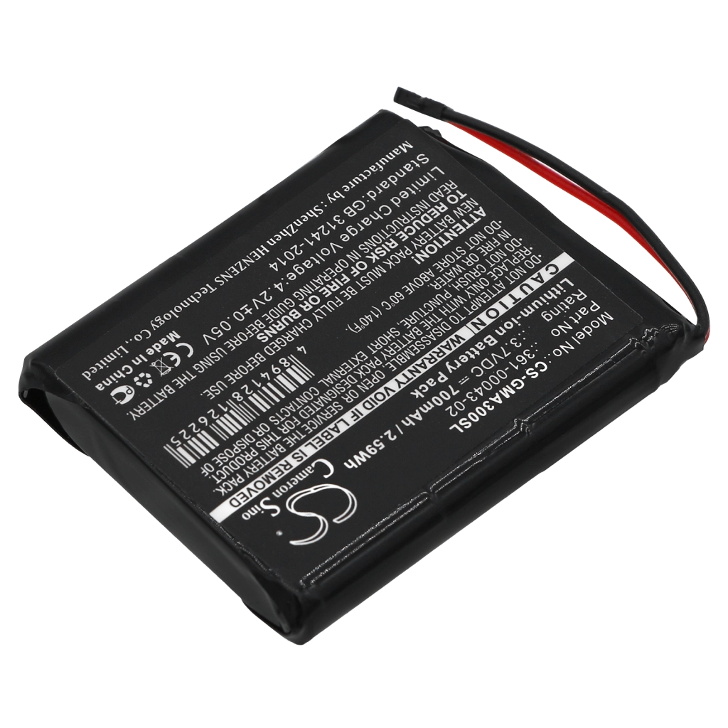 GPS, Batería del Navegador Garmin CS-GMA300SL