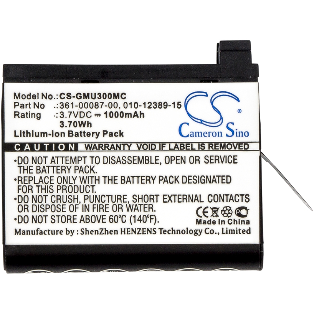Batería compatible con Garmin CS-GMU300MC