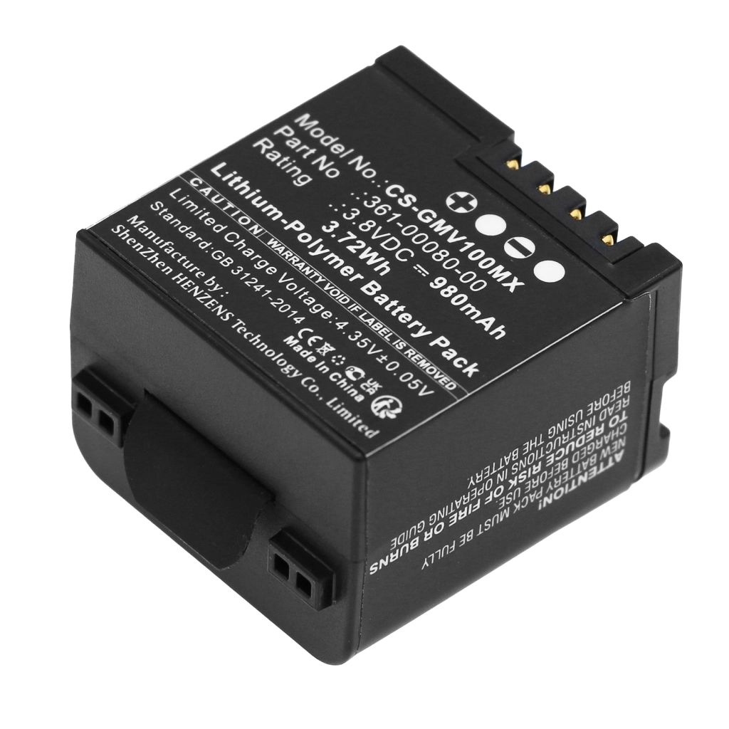 Batería de la cámara Garmin CS-GMV100MX