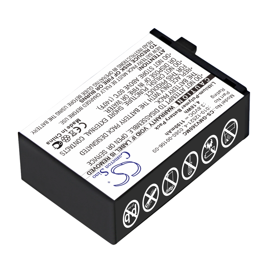 Batería de la cámara Garmin CS-GMV360MC