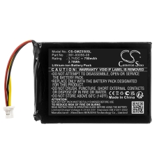 Reemplazo de batería compatible para Garmin 361-00056-08