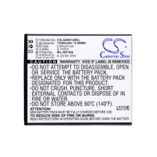 Reemplazo de batería compatible para Ngm BL-G016A