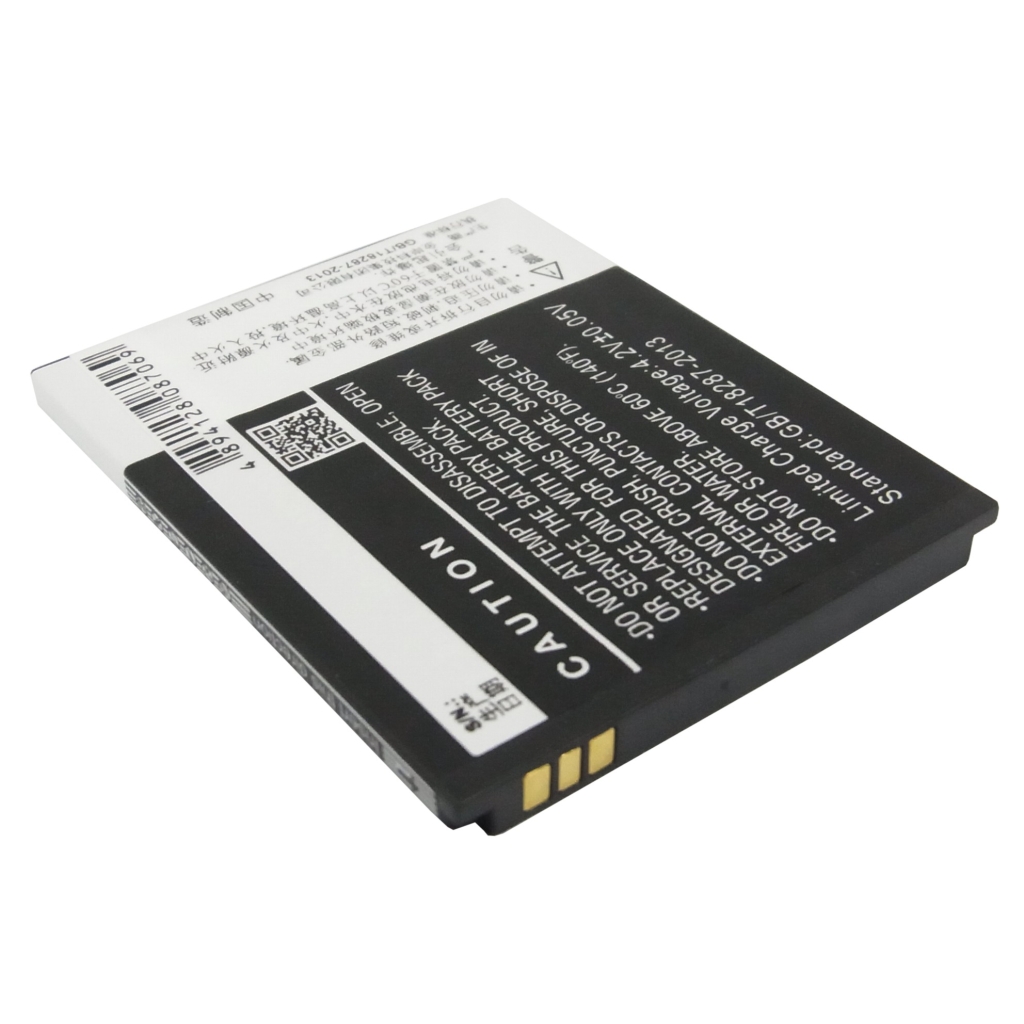 Angled dark reverse of CS-GNN330SL with CAUTION and barcode