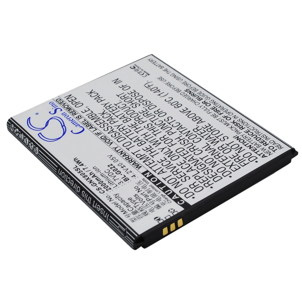 Batería del teléfono móvil GIONEE CS-GNX805SL