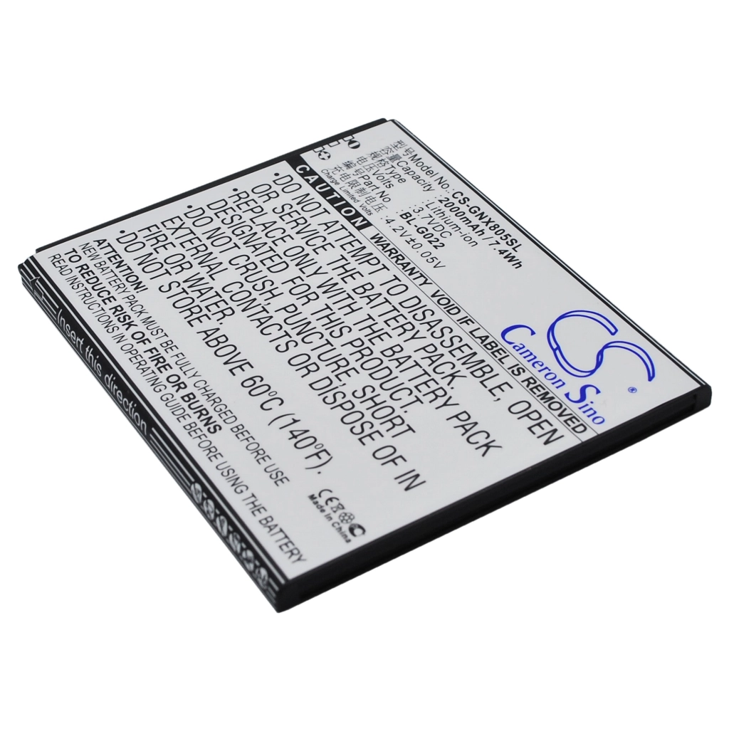 Batería del teléfono móvil GIONEE CS-GNX805SL