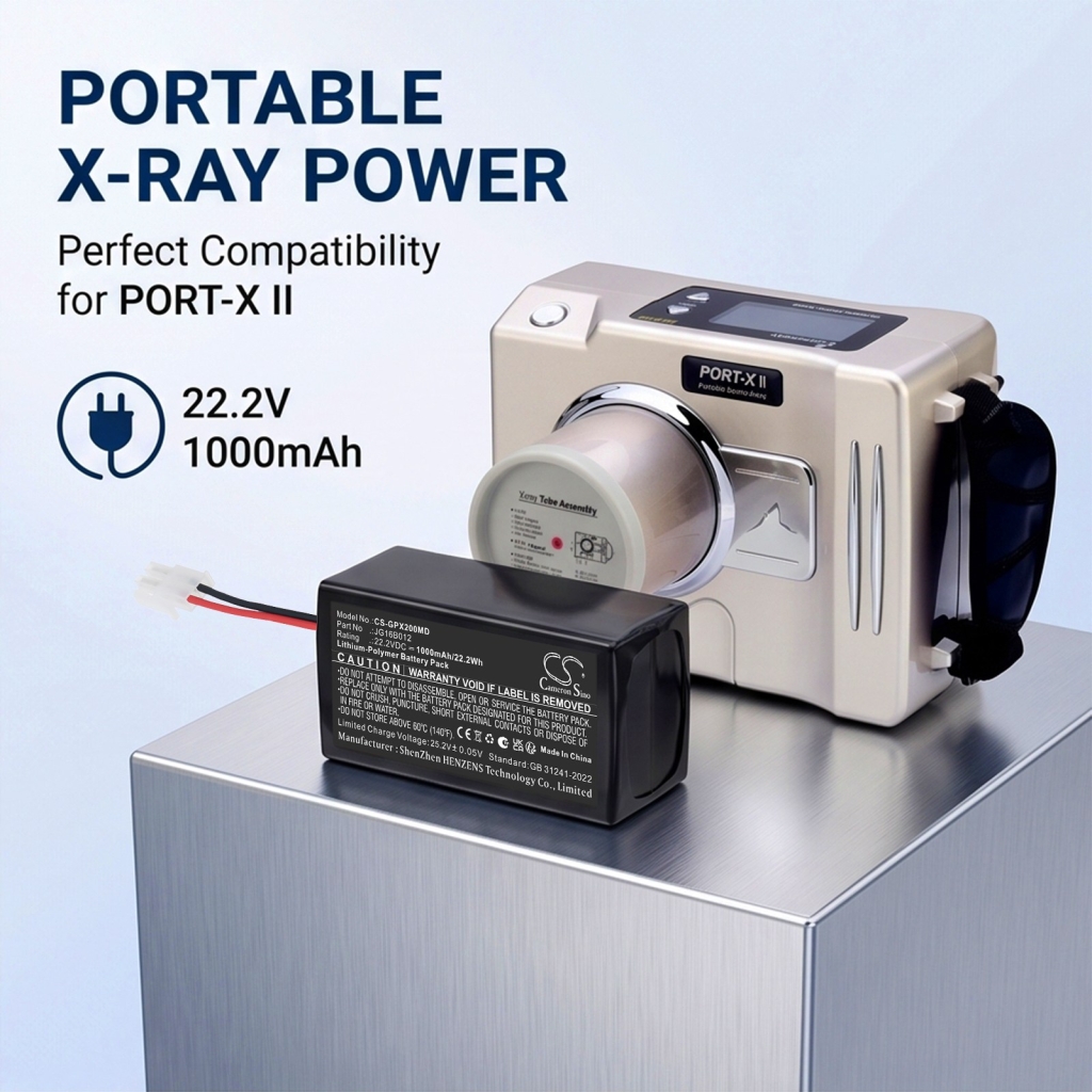 Baterías compatible con GENORAY PORT-X Ⅱ CS-GPX200MD