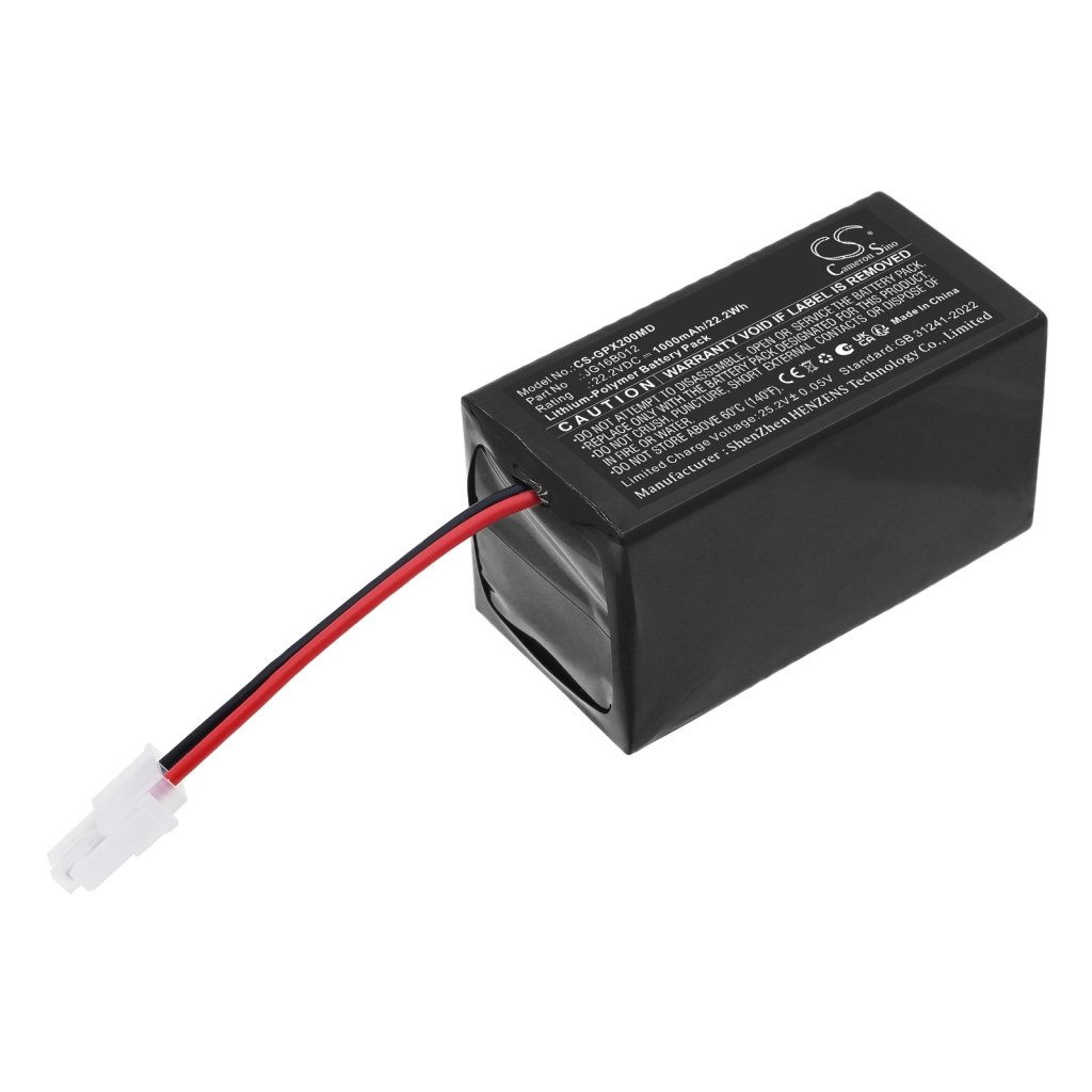 Baterías compatible con GENORAY PORT-X Ⅱ CS-GPX200MD