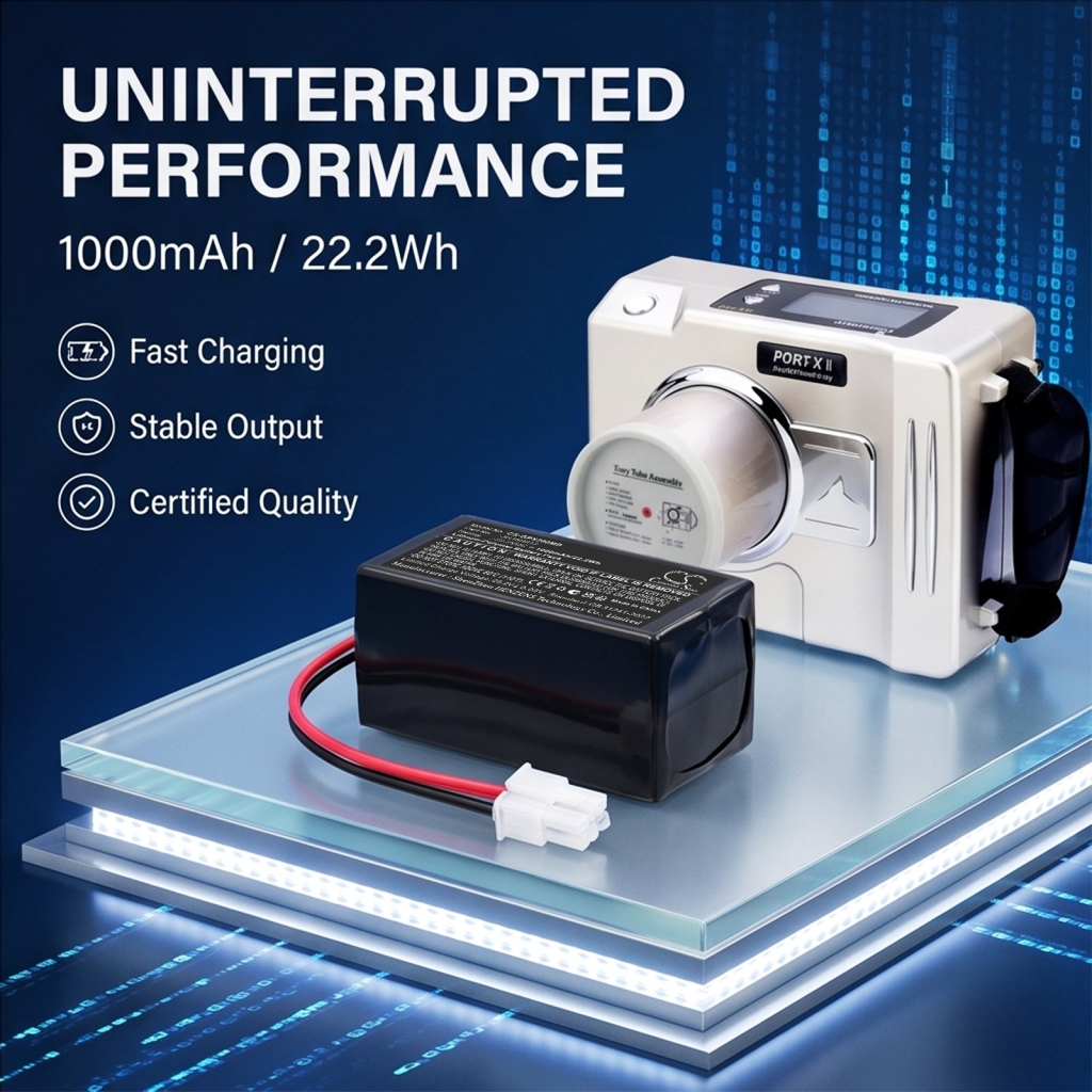 Baterías compatible con GENORAY PORT-X Ⅱ CS-GPX200MD