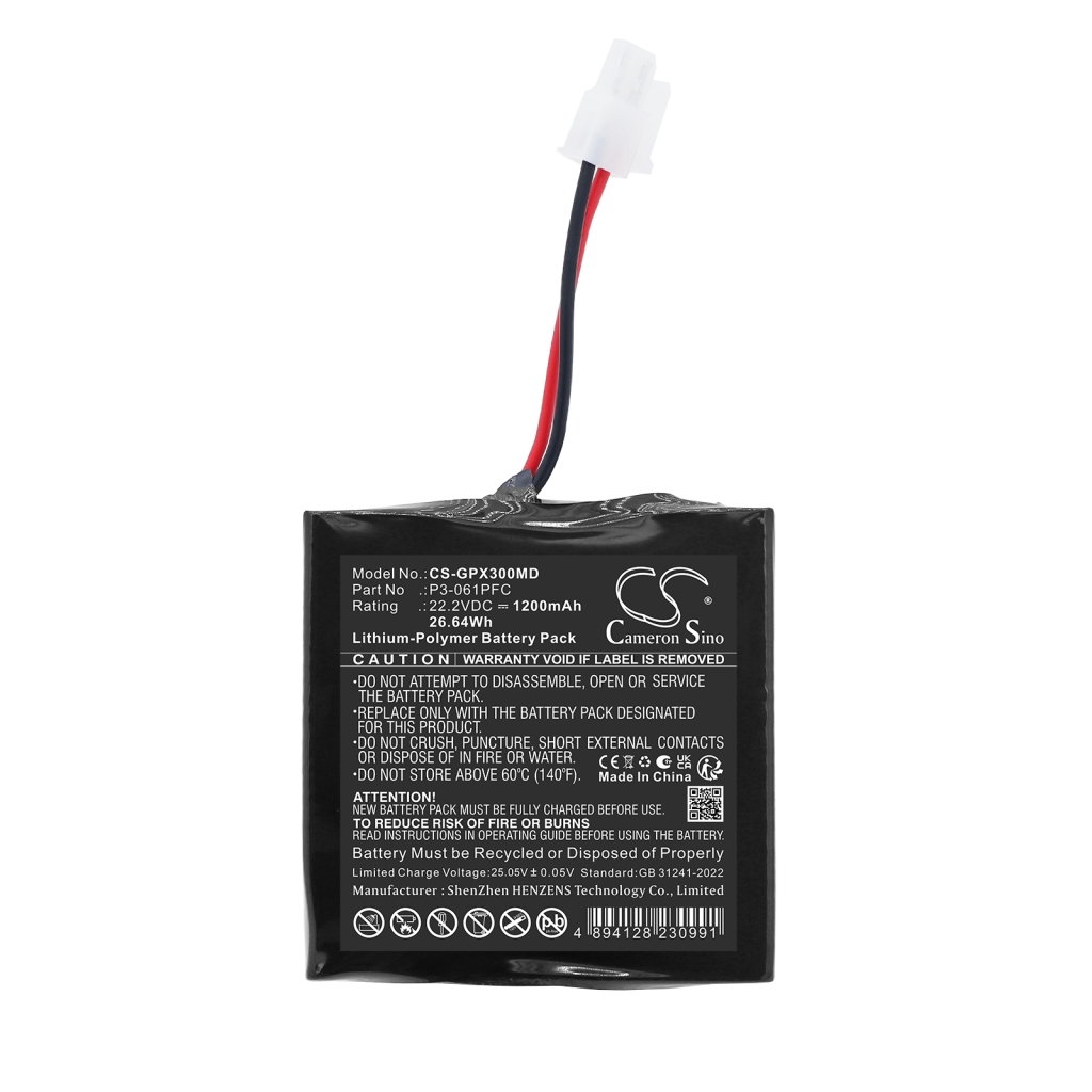 Batería compatible con Genoray CS-GPX300MD