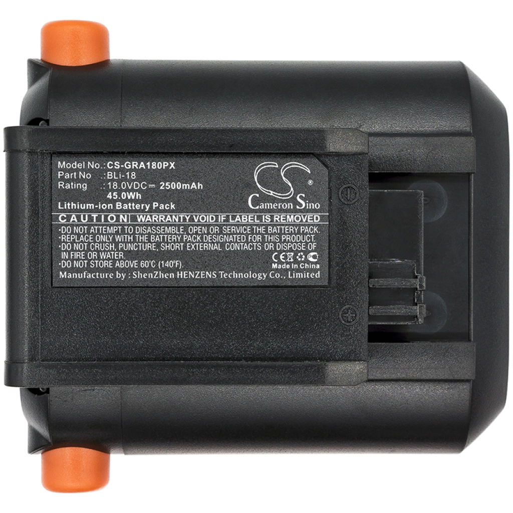 Batería para herramientas eléctricas Gardena CS-GRA180PX