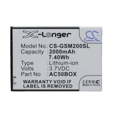 Reemplazo de batería compatible para Arcmoile AC500BNE,AC50BOX,AC50NE 1ICP5/56/78