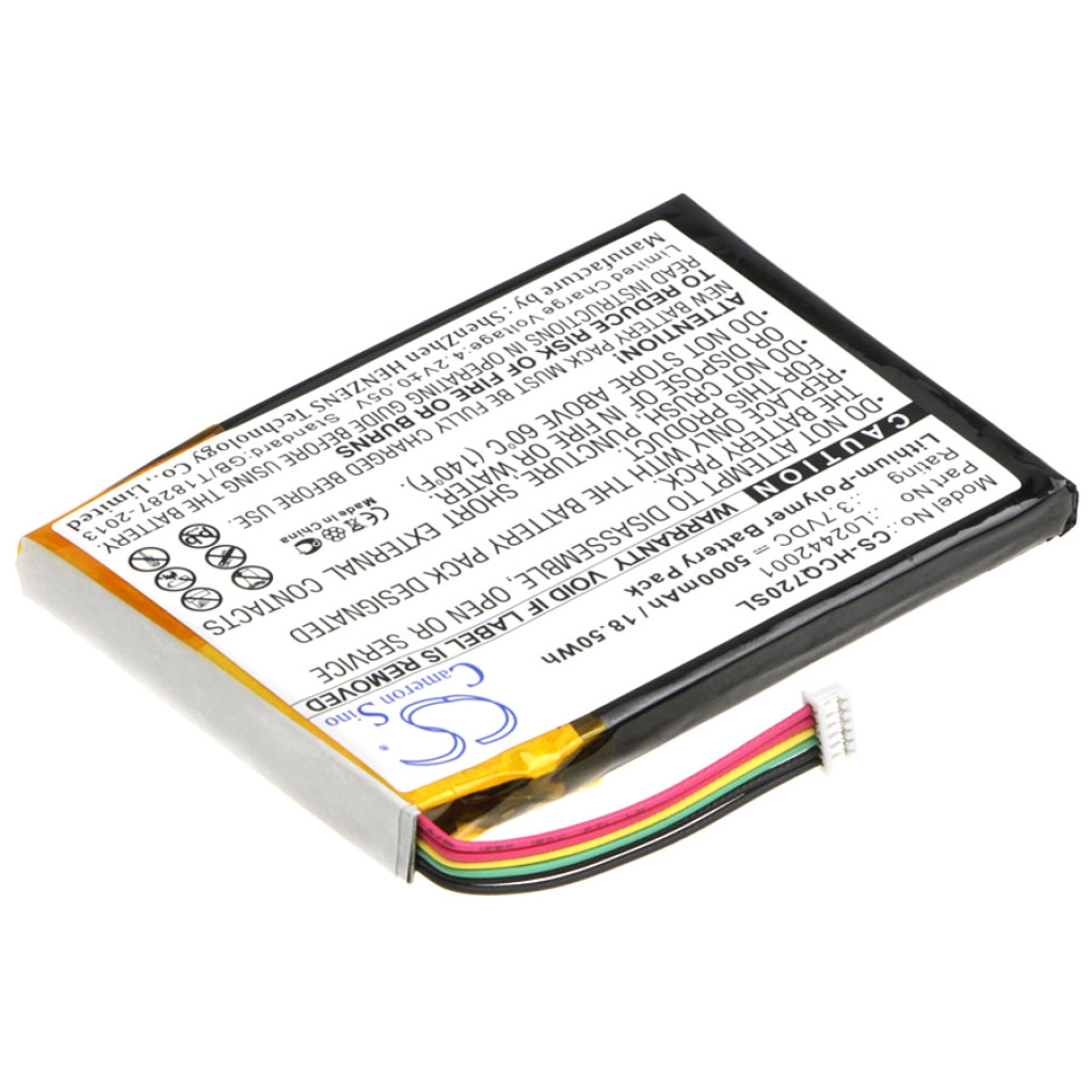 Batería de la tableta HP CS-HCQ720SL