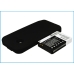 CS-HDE160XL HTC DREA160 2200mAh 3.7V extended battery with back cover contacts view