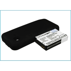 Compatible battery replacement for HTC 35H00106-01M,35H00106-02M,BA S370,DREA160