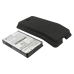 Cameron Sino CS-HDE190BHL vista de etiqueta trasera, almohadillas de contacto visibles, tapa trasera extendida oscura