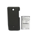 Cameron Sino CS-HDE190BHL vista de etiqueta frontal: 2200mAh 3,7V, tapa trasera extendida oscura