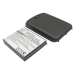 Cameron Sino CS-HDE200XL vista de etiqueta: 2400mAh 8,8Wh 3,7V, tapa trasera extendida oscura