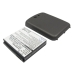 Cameron Sino CS-HDE200XL vista de etiqueta trasera: 2400mAh Rechargeable Li-ion, tapa trasera extendida oscura