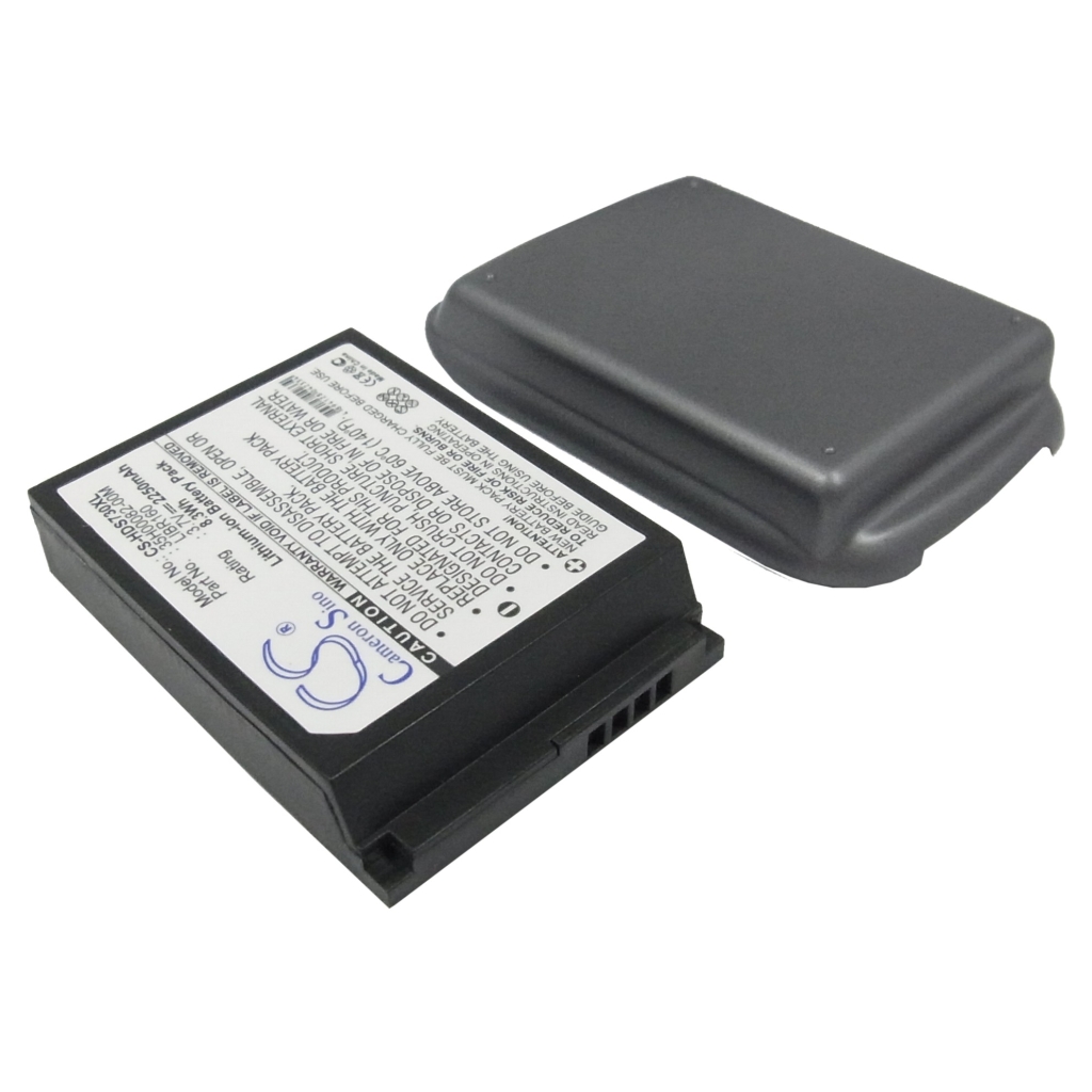 Cameron Sino CS-HDS730XL vista trasera, pestañas de encaje visibles, tapa trasera extendida