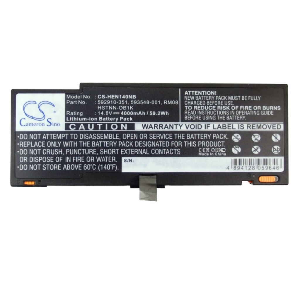 Etiqueta CS-HEN140NB 14,8V 4000mAh 59,2Wh