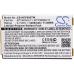 Battery Replaces BTY6000Li11