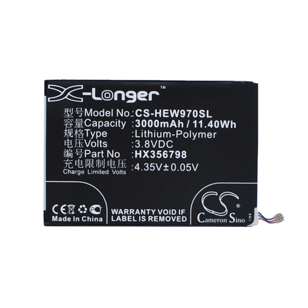 Batería compatible con Haier CS-HEW970SL