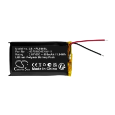 Reemplazo de batería compatible para Huawei HB751834ENW-11