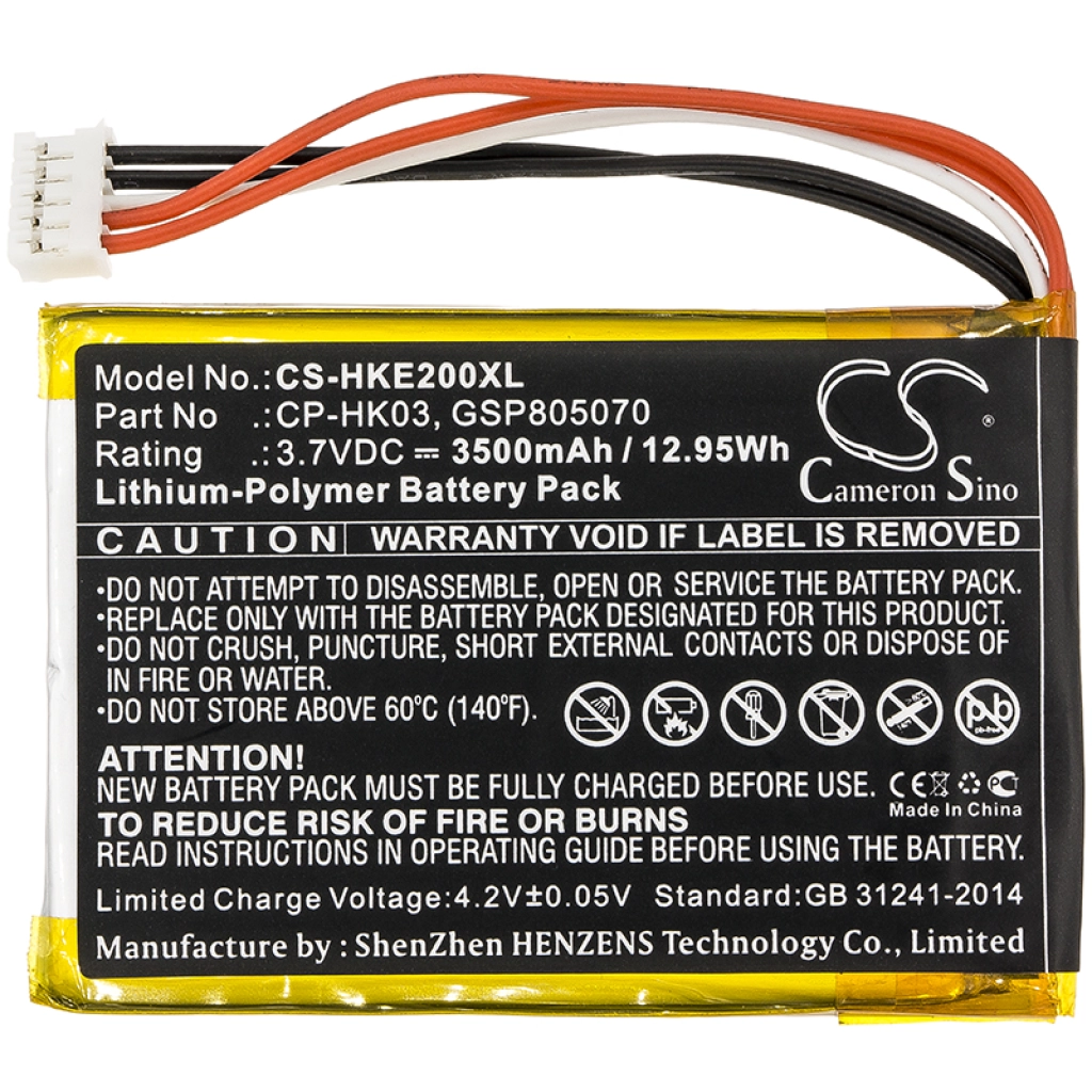 Baterías Sustituye CP-HK03
