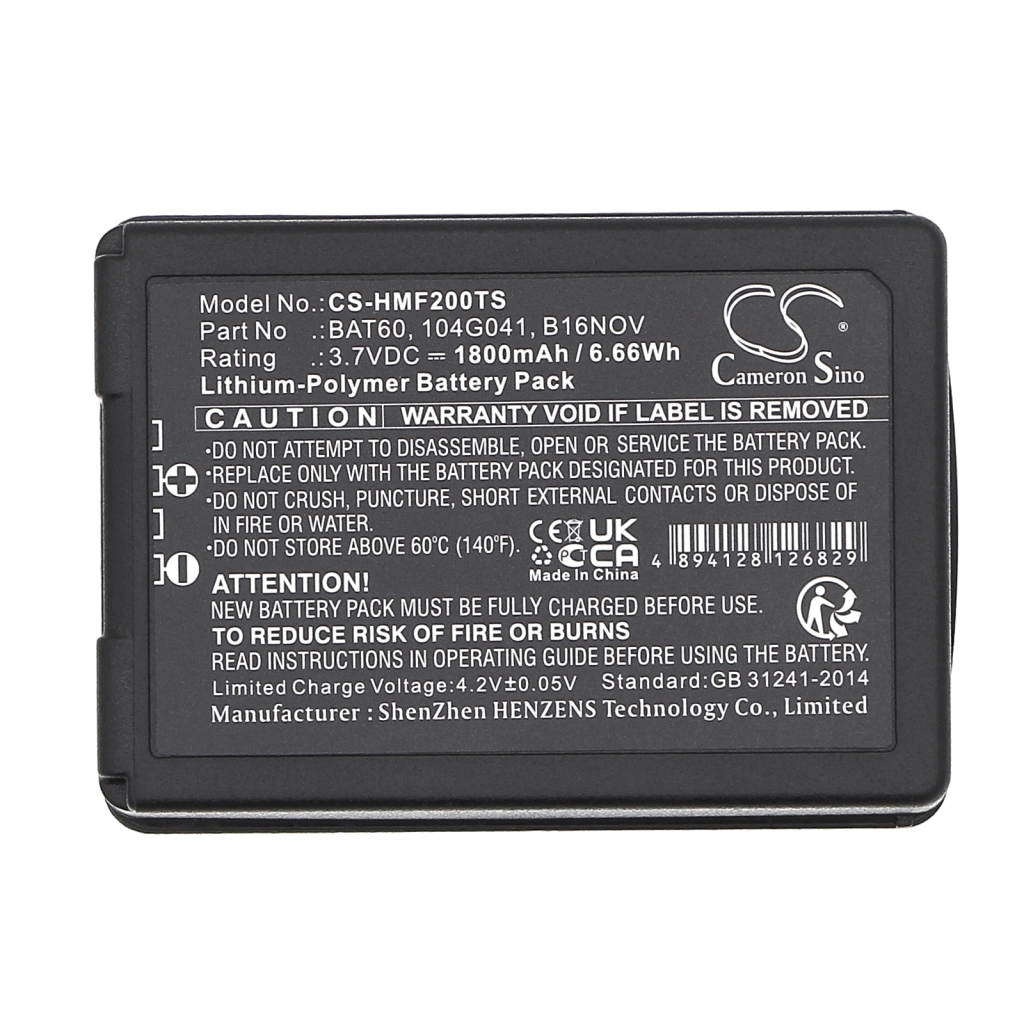 Battery Replaces 16NOV