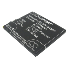 Reemplazo de batería compatible para Clear LIP-1650A