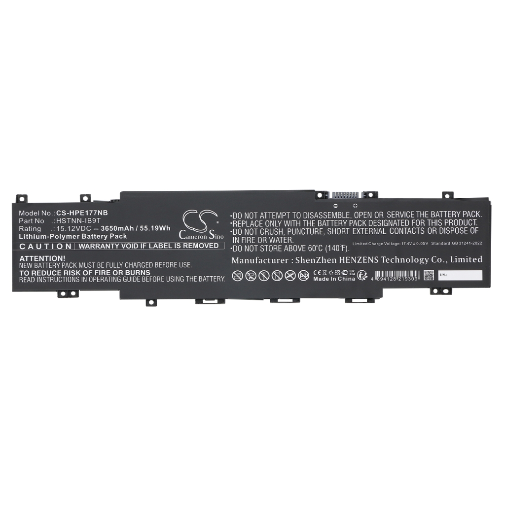 Battery Replaces TI04XL