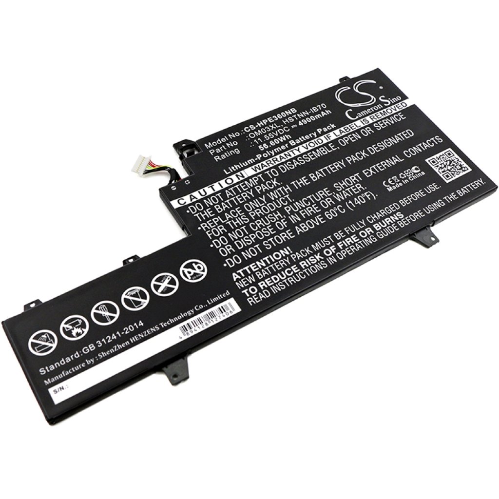 Notebook battery HP ELITEBOOK X360 1030 G2 1NM38UT (CS-HPE360NB)