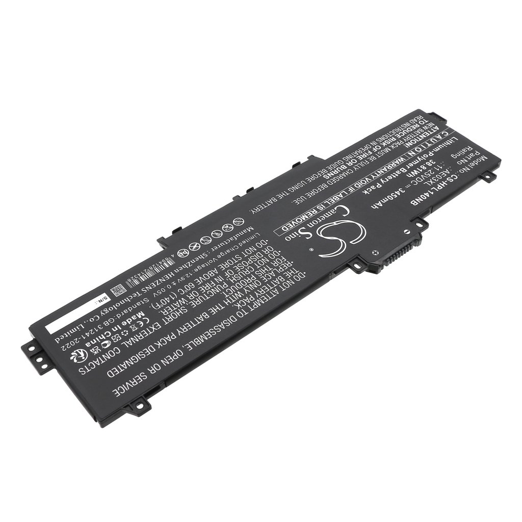 Batería para portátil HP CS-HPL140NB