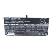 CS-HPN111NB<br />Baterías para  reemplaza la batería HSTNN-LB50