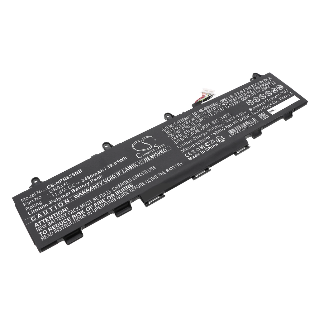 Battery Replaces GR03XL