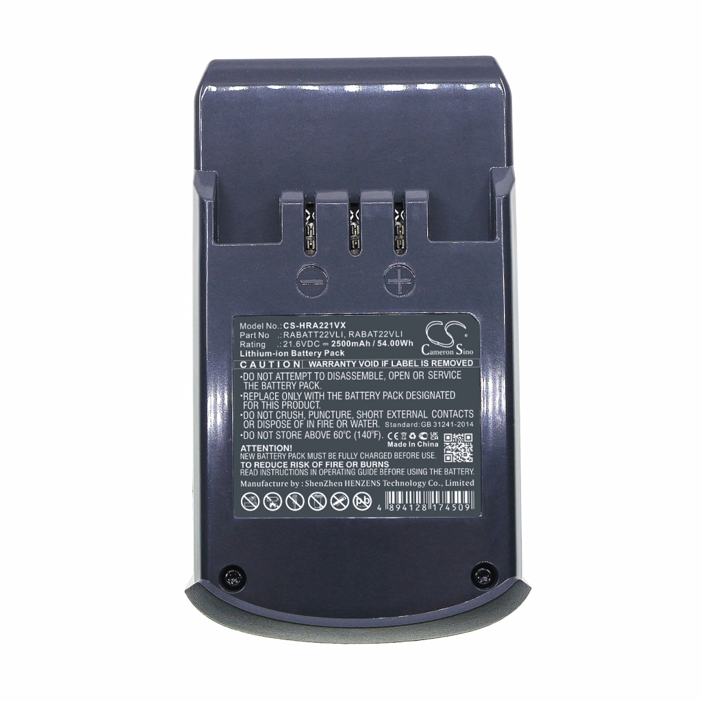 Vacuum Battery Hoover RA22AFPR011