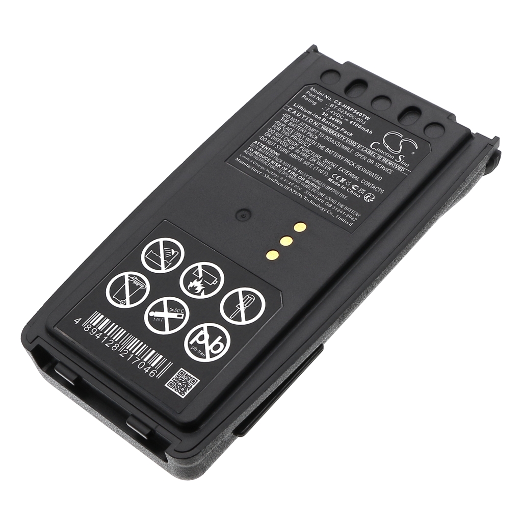 Batería de radio de dos vías Harris CS-HRP540TW